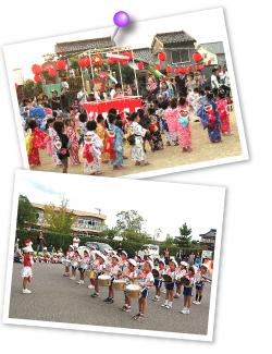 高岡第一学園附属第五幼稚園の一年間の主な行事