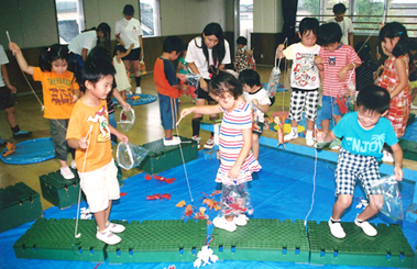 魚つりをしよう（4歳児）