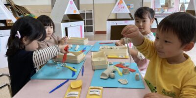 粘土遊び楽しいな（ばら組）